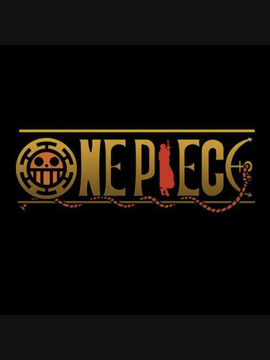 Takeposition Φούτερ One Piece Golden Logo σε Γκρι χρώμα