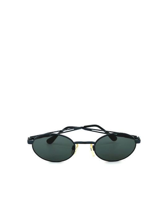 Babylon Sunglasses with Green Metal Frame and Green Lens B193 C45