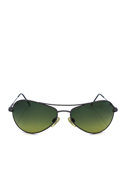 Vogue Unisex Sunglasses with Grey Metallic Frame and Brown Gradient Lenses VO3319S 589/16