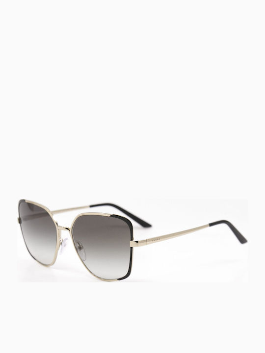 Prada Sonnenbrillen Μαύρα mit Metall Gestell Prada Sonnenbrillen Μαύρα mit Metall Gestell
