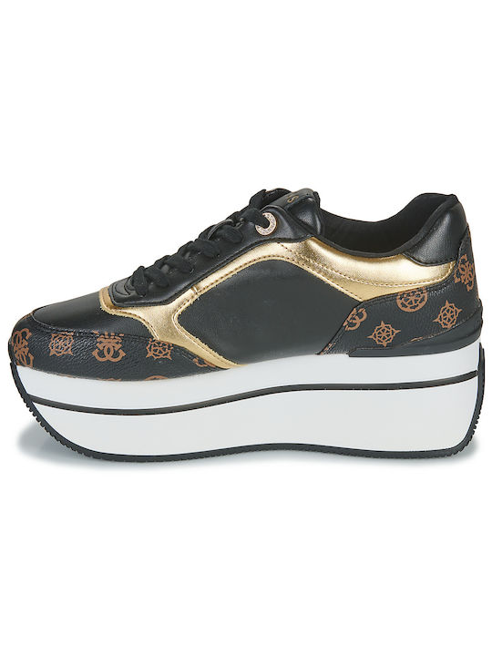 Femei Flatforms Adidași Negre