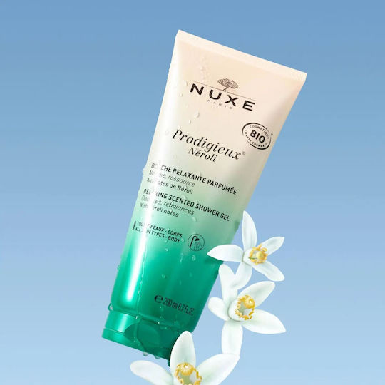 Nuxe Prodigieuse Neroli Bubble Bath Gel With Lavender Scent 200ml