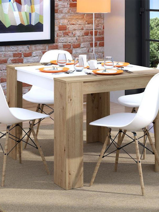 Carrara Table Dining Room Wooden 104x90.5x74.5cm