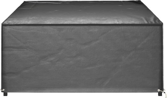 vidaXL Waterproof Sofa Cover Black 315x180x75cm