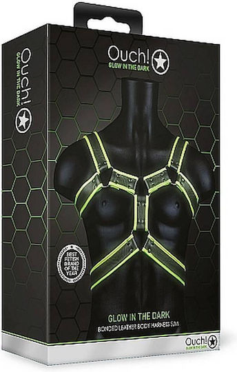 Shots Sexy Ανδρικό Body Πράσινο