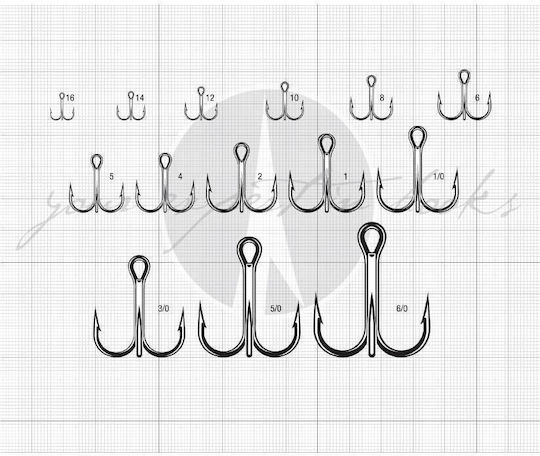 VMC Round Extra Short Shank Treble 9651 BN Fishing Hooks Set 100pcs No14