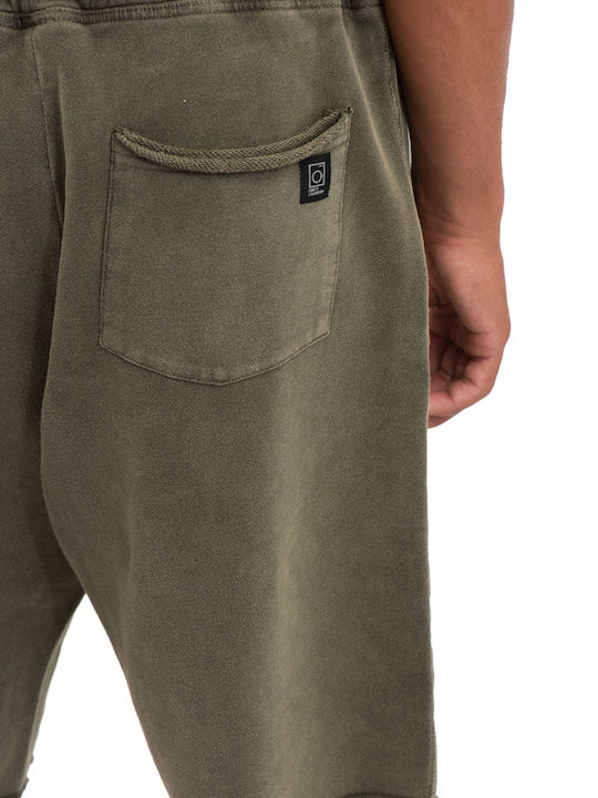 Αθλητική Ανδρική Βερμούδα Acid Khaki