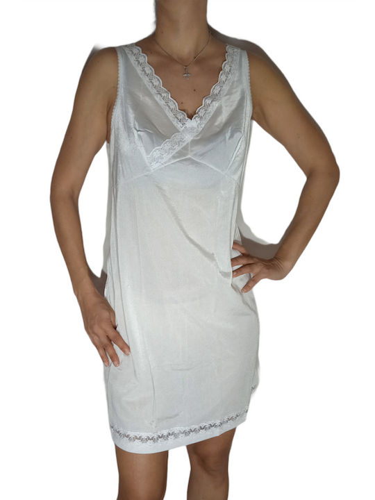 Elizabeth George Summer Women's Nightdress White