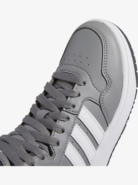 Hoops Παιδικά Sneakers High Γκρι
