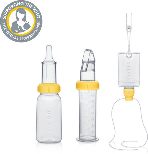 Medela Plastic Baby Bottle Special Needs Feeder Anti-Colic with Silicone Nipple for 0+, 0+ m, months 150ml