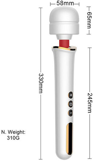 Kinksters Vibrator Massage Weiß