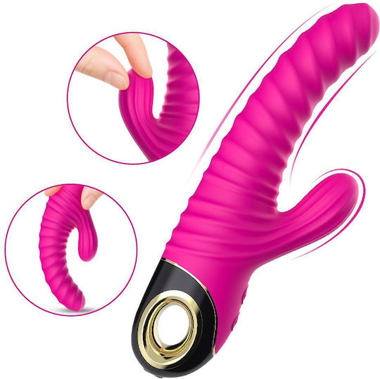 Kinksters Δονητής Rabbit 22cm Ροζ
