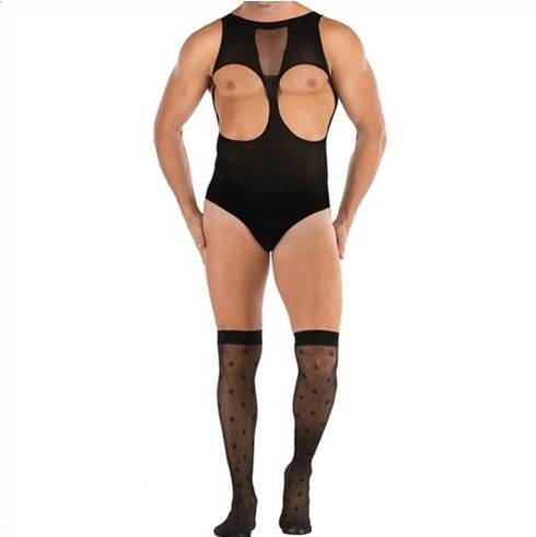Kinksters Body Sexy pentru bărbați Negru