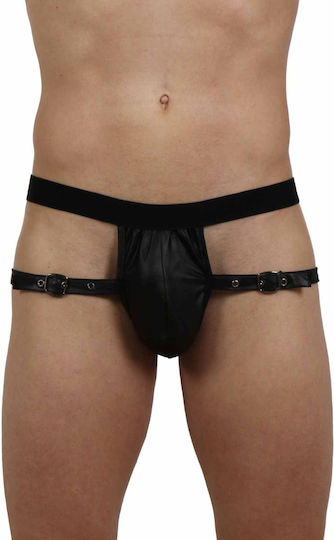 Soiemio Ανδρικό Sexy String Μαύρο