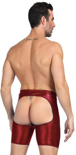 Kinksters Ανδρικό Sexy Boxer Μπορντό