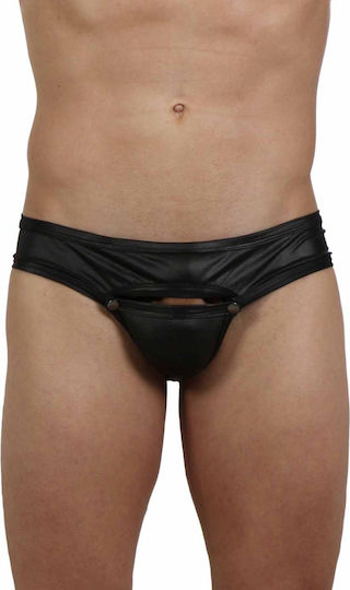 Soiemio Ανδρικό Εσώρουχο Jockstrap Μαύρο