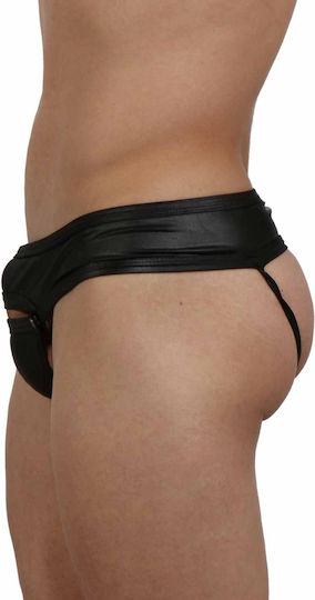 Soiemio Ανδρικό Εσώρουχο Jockstrap Μαύρο
