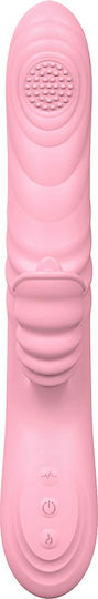 Kinksters Δονητής Rabbit 23cm Ροζ