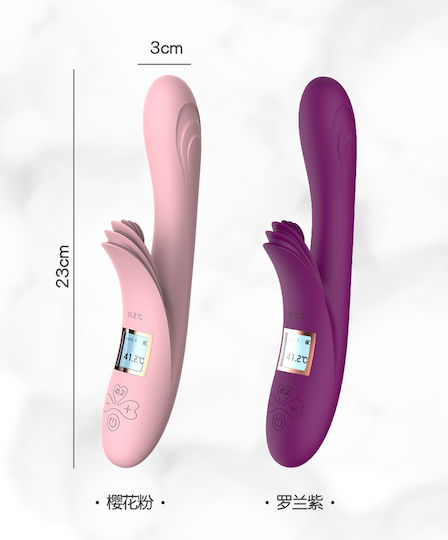 Kinksters Lilo Δονητής Rabbit 23cm Ροζ