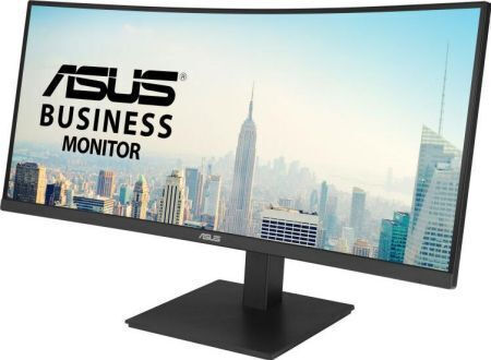 Asus VA34VCPSN VA Curved Monitor 34" QHD 3440x1440 με Χρόνο Απόκρισης 4ms GTG