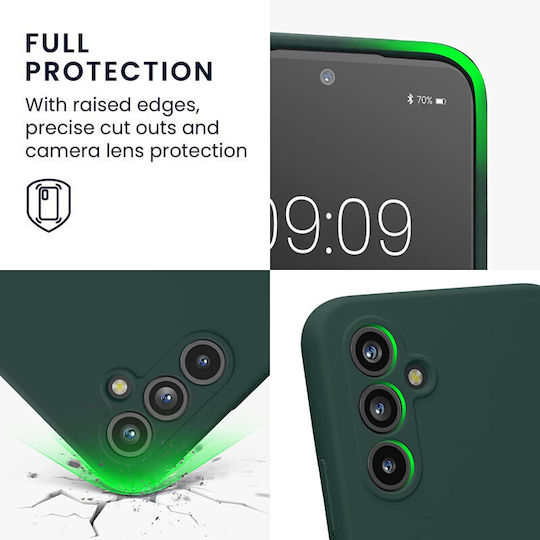 KWmobile 5G Back Cover Σιλικόνης Πράσινο (Galaxy A54)