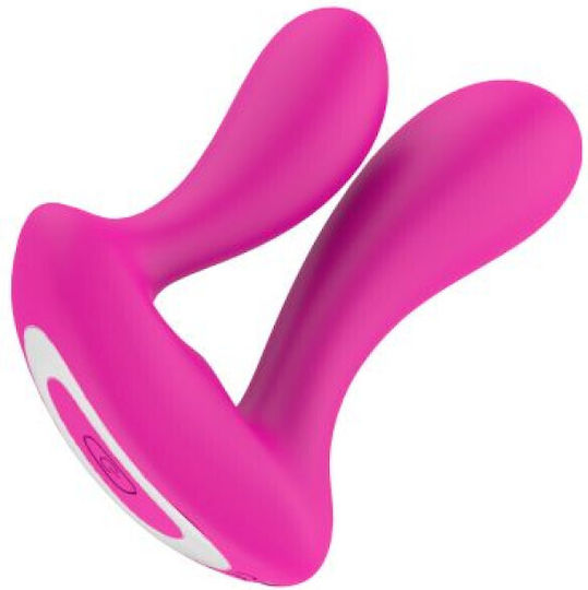 Kinksters Doppelter Vibrator mit Fernbedienung Rosa