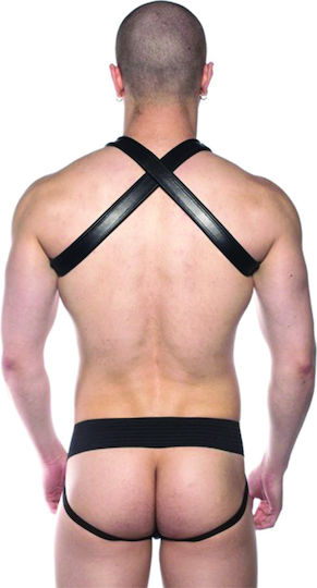 Prowler Jockstrap Sexy pentru bărbați Negru