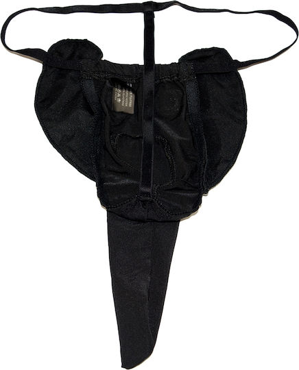 STD Ανδρικό Sexy String Μαύρο