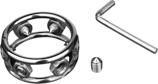 Kinksters Cock Ring Cock Metalic Argintiu