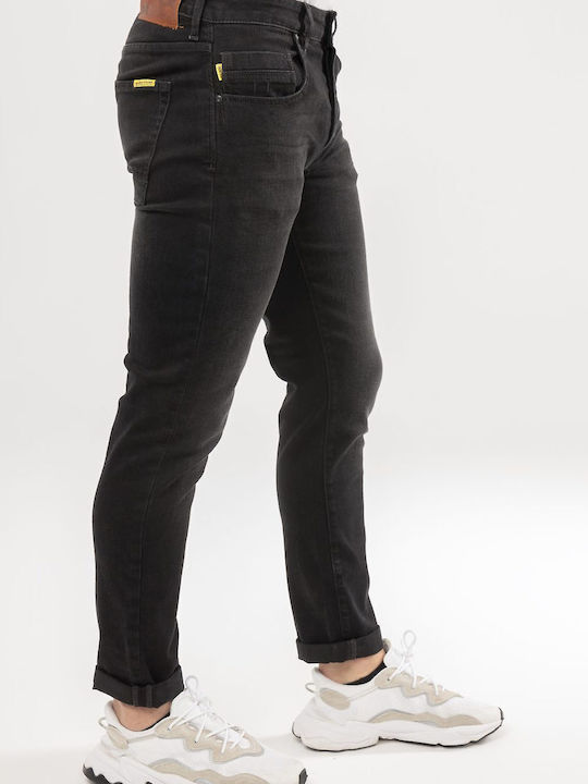 Elton B 222 Pantaloni Jeans pentru Bărbați Negru