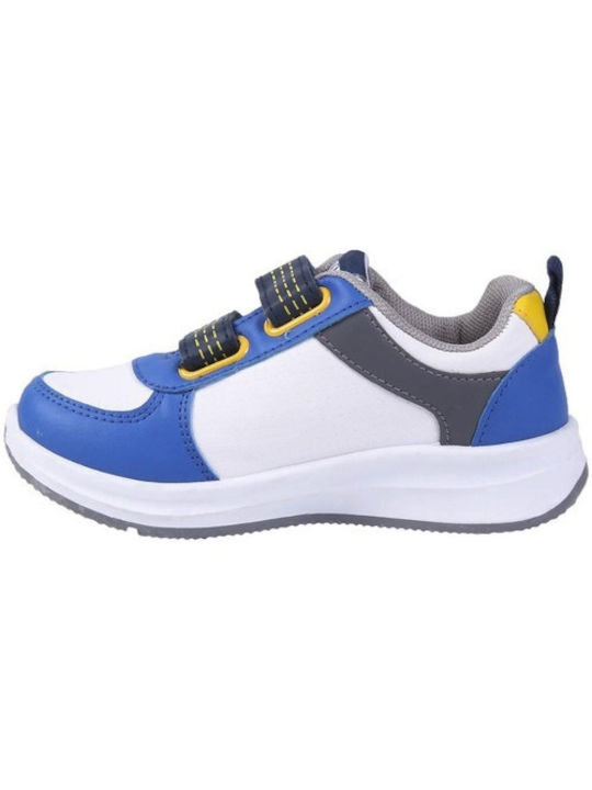 Disney Kids Sneakers with Scratch & Lights Blue