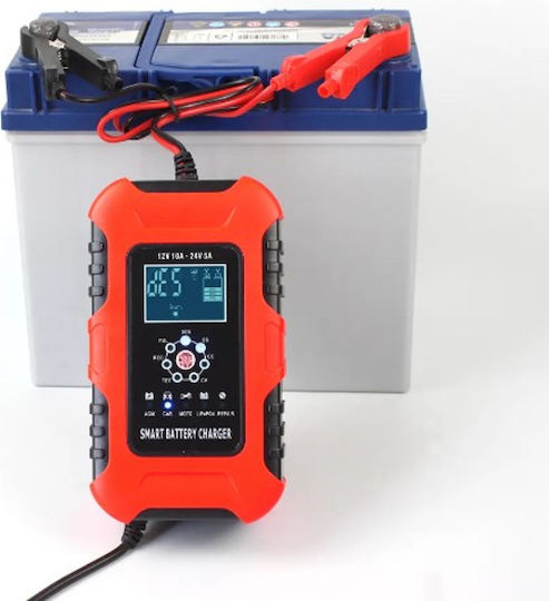 Foxsur Car and Truck Battery Charger 12/24V