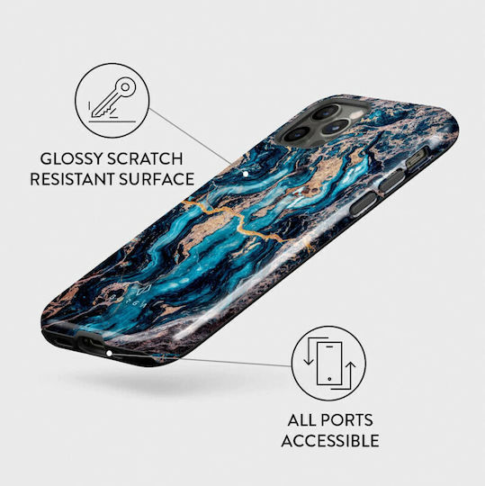 Burga Fashion Tough Back Cover Plastic / Silicone Multicolour (iPhone 12 Pro Max)