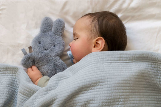 Miffy Πανάκι Μωρού Fluffy Μπλε