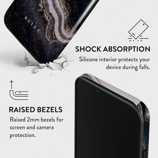 Burga Fashion Tough Back Cover Πλαστικό 2mm Μαύρο (iPhone 14 Pro)