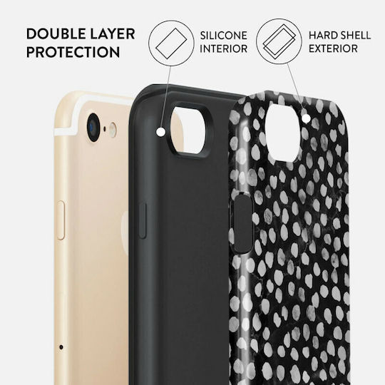 Burga Fashion Tough Back Cover Πλαστικό / Σιλικόνης Πολύχρωμο (iPhone SE 2022/2020)