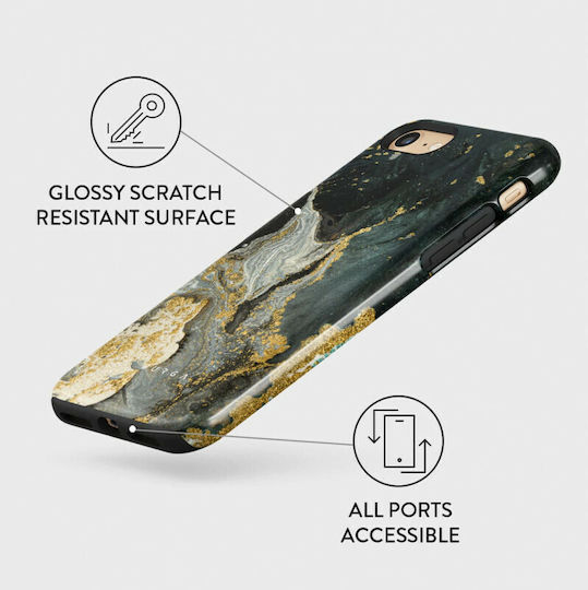 Burga Fashion Tough Back Cover Πλαστικό / Σιλικόνης Πολύχρωμο (iPhone SE 2022/2020)