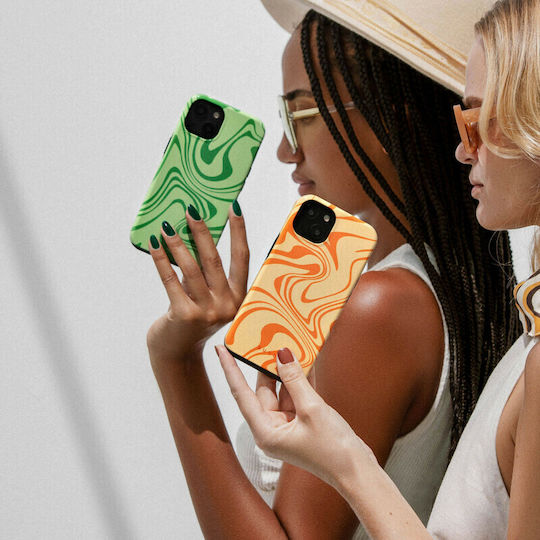 Burga Fashion Tough Back Cover Πλαστικό / Σιλικόνης Πράσινο (iPhone 13 Pro Max)