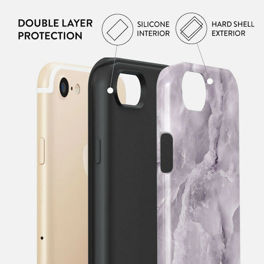 Burga Fashion Tough Back Cover Plastic / Silicone Multicolour (iPhone SE 2022/2020)