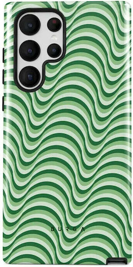 Burga Fashion Tough Back Cover Πλαστικό / Σιλικόνης Πράσινο (Galaxy S22 Ultra 5G)