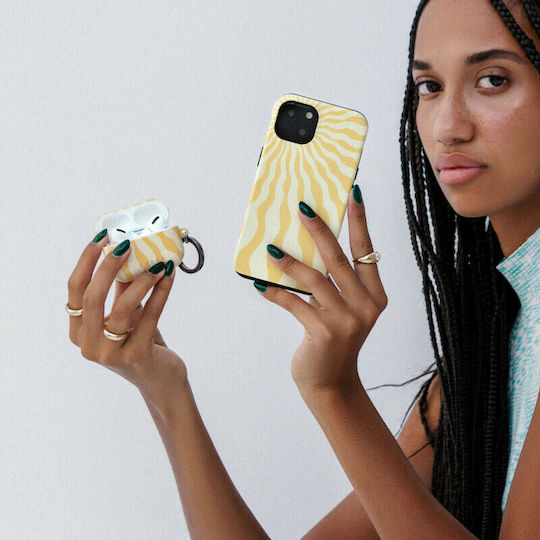 Burga Fashion Tough Back Cover Πλαστικό / Σιλικόνης Πορτοκαλί (Galaxy S22 Ultra 5G)