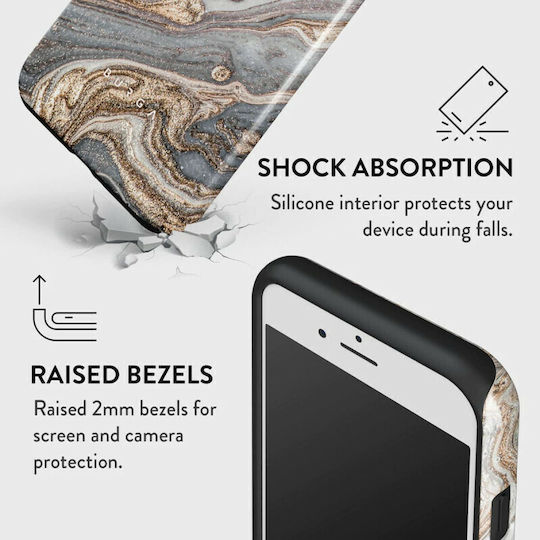 Burga Fashion Tough Back Cover Plastic / Silicon Multicolor (iPhone SE 2022/2020/8/7)