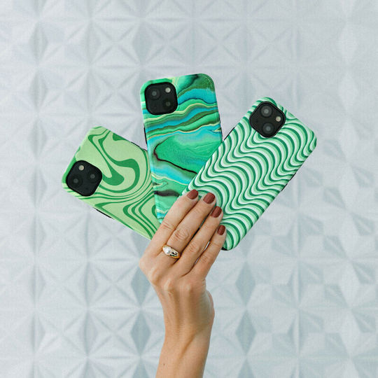 Burga Fashion Tough Back Cover Plastic / Silicone Green (iPhone 13 Pro)