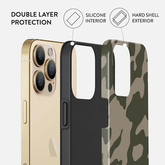 Burga Fashion Tough Back Cover Plastic Multicolour (iPhone 13 Pro)