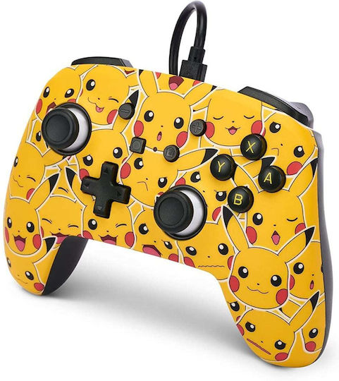 PowerA Enhanced Wired Gamepad for Switch Pikachu Moods