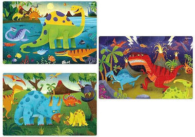 Kinderpuzzle Dinosaur für 3++ Jahre 88pcs MiDeer