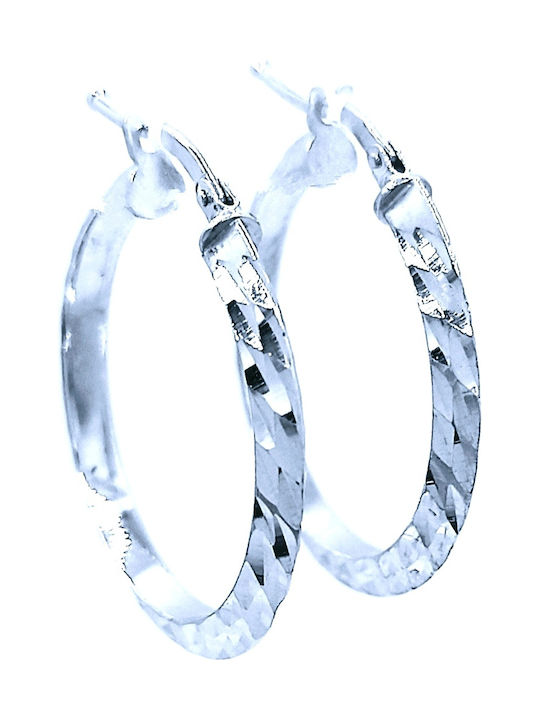 PS Silver Earrings Hoops made of Silver