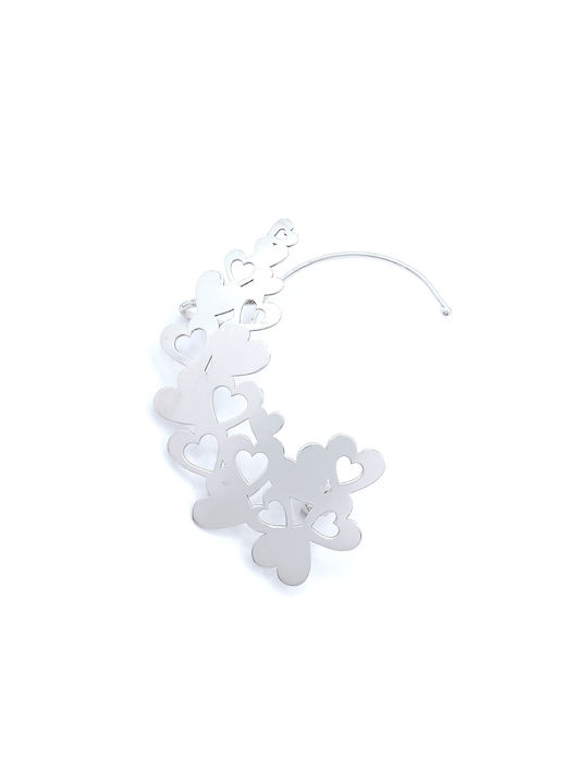 PS Silver Single Earring Ear Climber made of Silver