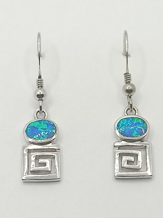 PS Silver Earrings made of Silver with Stones PS Silver Earrings made of Silver with Stones