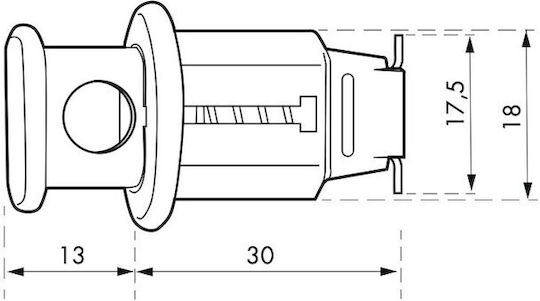 Thirard Key for Electrical Panel Electrical Panel 00091251